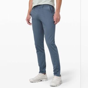 Lululemon Commission Pant Slim *Warpstreme 30.5"" Iron Blue